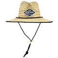 Corona Sizeun Hat with Woven Patch and Printed Under brim