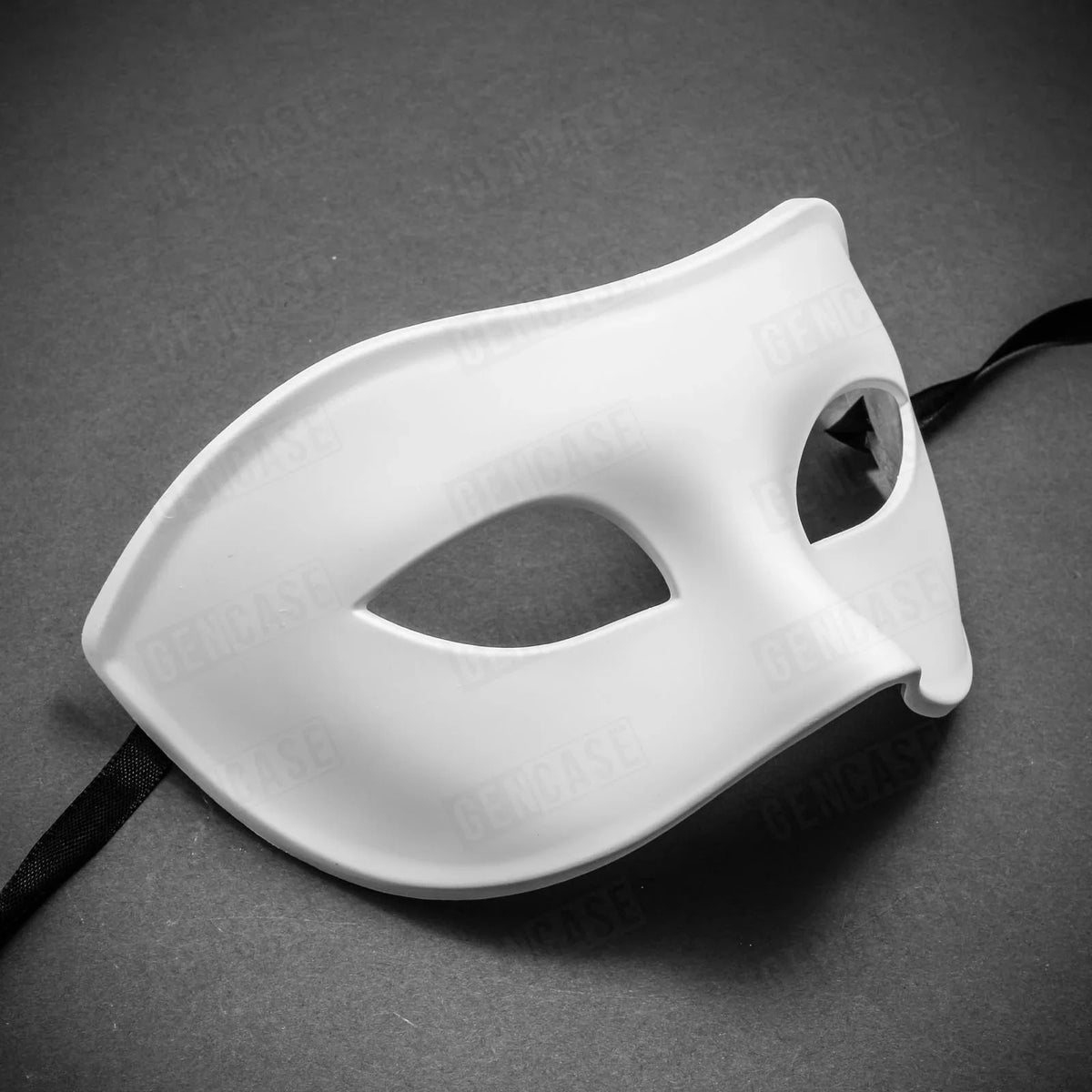 DIY Plain Ivory Venetian Mask - Masquerade Costume Half Face Mardi Gras Party Accessory
