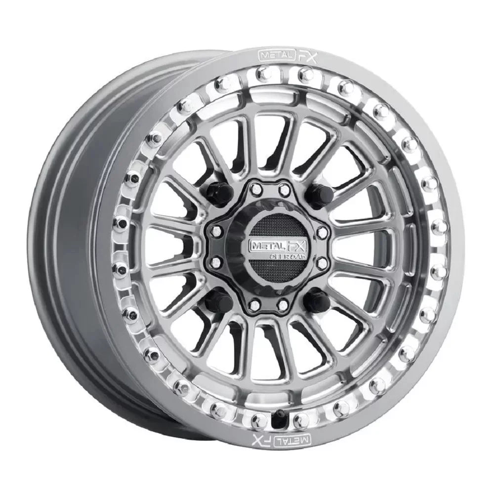 MetalFX Delta Bdlk CC 15" Wheels Gm 33" Race Sizeoft Tires Can-Am Maverick X3 / Honda Pioneer 1000 / Talon