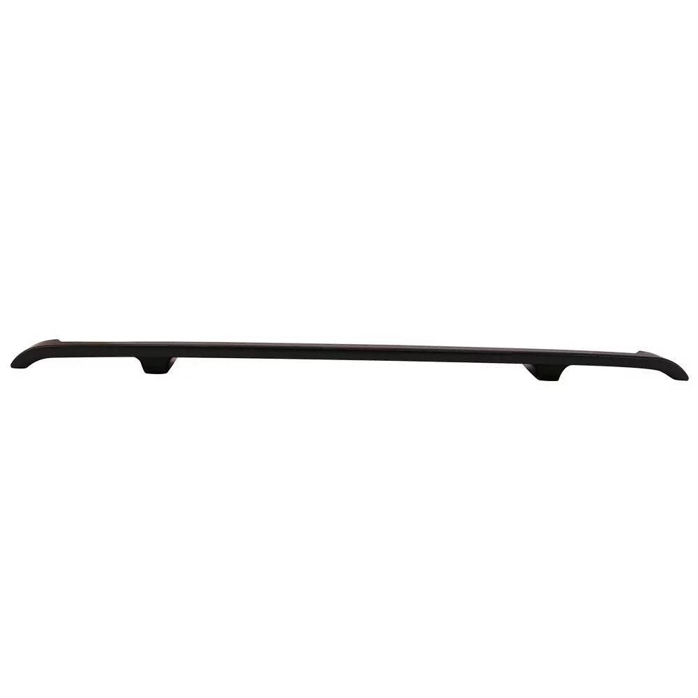 Ikon Motorsports Compatible with 05-09 Ford Mustang OE Factory Sizetyle Trunk Sizepoiler Unpainted ABSize Black Wing
