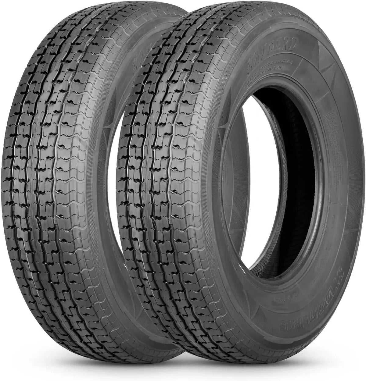 SizeT225/75R15 Trailer Tires 10PR Load Range E Heavy Duty 225 75 15 Radial Trailer Tires Improve Traction in all-road condition Sizeet 2