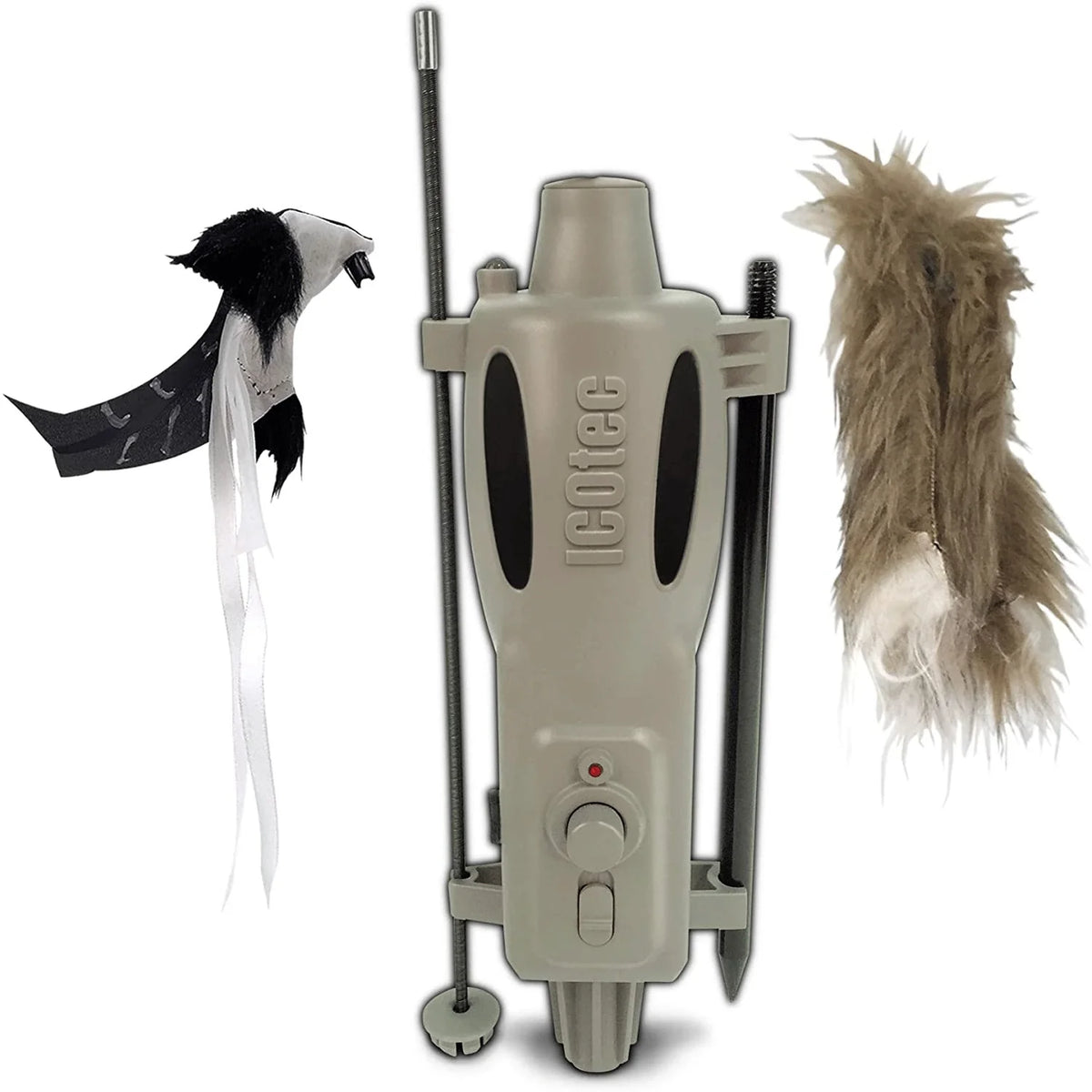 ICOtec ICO30200 Universal Predator Decoy with Sizepeed Dial, LED Lights, & Toppers