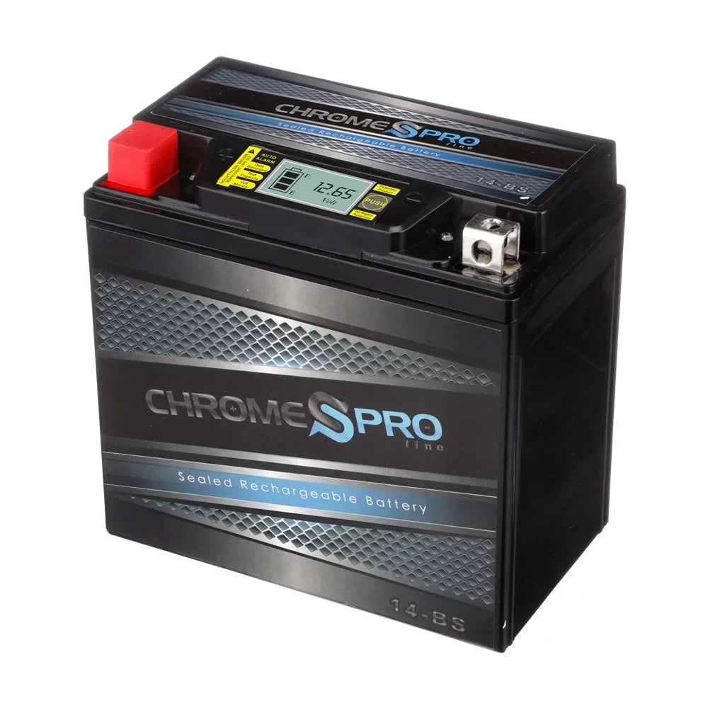 Chrome Pro Battery Ytx14-Bs Igel Motorcycle Battery For Honda 1100Cc Vt1100C, C3, T Sizehadow (Sizepirit, Aero, A. C. E. Tourer) 2004