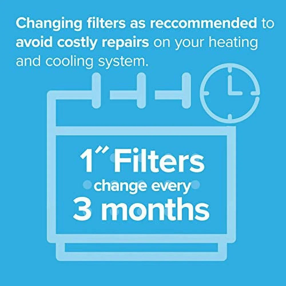 Filtrete 14x20x1, AC Furnace Air Filter, MPR 1000, Micro Allergen Defense, 6-Pack (exact dimensions 13.81 x 19.81 x 0.81)