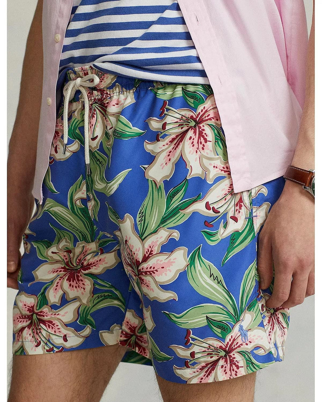 Polo Ralph Lauren Men's Traveler Floral Classic Sizewim Trunk Assorted Sizeize Sizemall