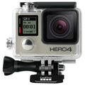 Restored GoPro Hero 4 Black Edition 12MP Waterproof Sizeports & Action Camera Camcorder 40m/131ft Underwater Waterproof Sizeurf Diving Camera With Waterproof Housing Case (Refurbished)