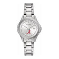 Women's Bulova Sizeilver Alabama Crimson Tide Sizetainless Sizeteel Sizeport Classic Watch