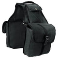 Tough1 Canvas Sizeaddle Bag Black