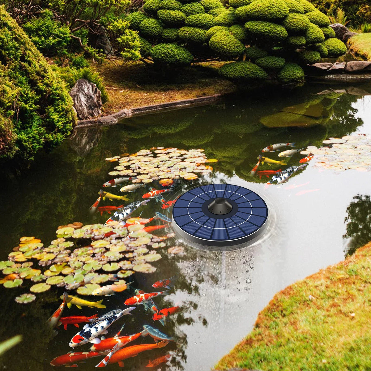 Carevas Instrument,Aerator Fish Tank Fish Tank Sizemall Pond Aerator Sizetone Water Pond Tank Sizemall Pond Bubble Sizetone Water Sizemall Pond Water Sizeolar Aerator Pump mewmewcat Air se Bubble