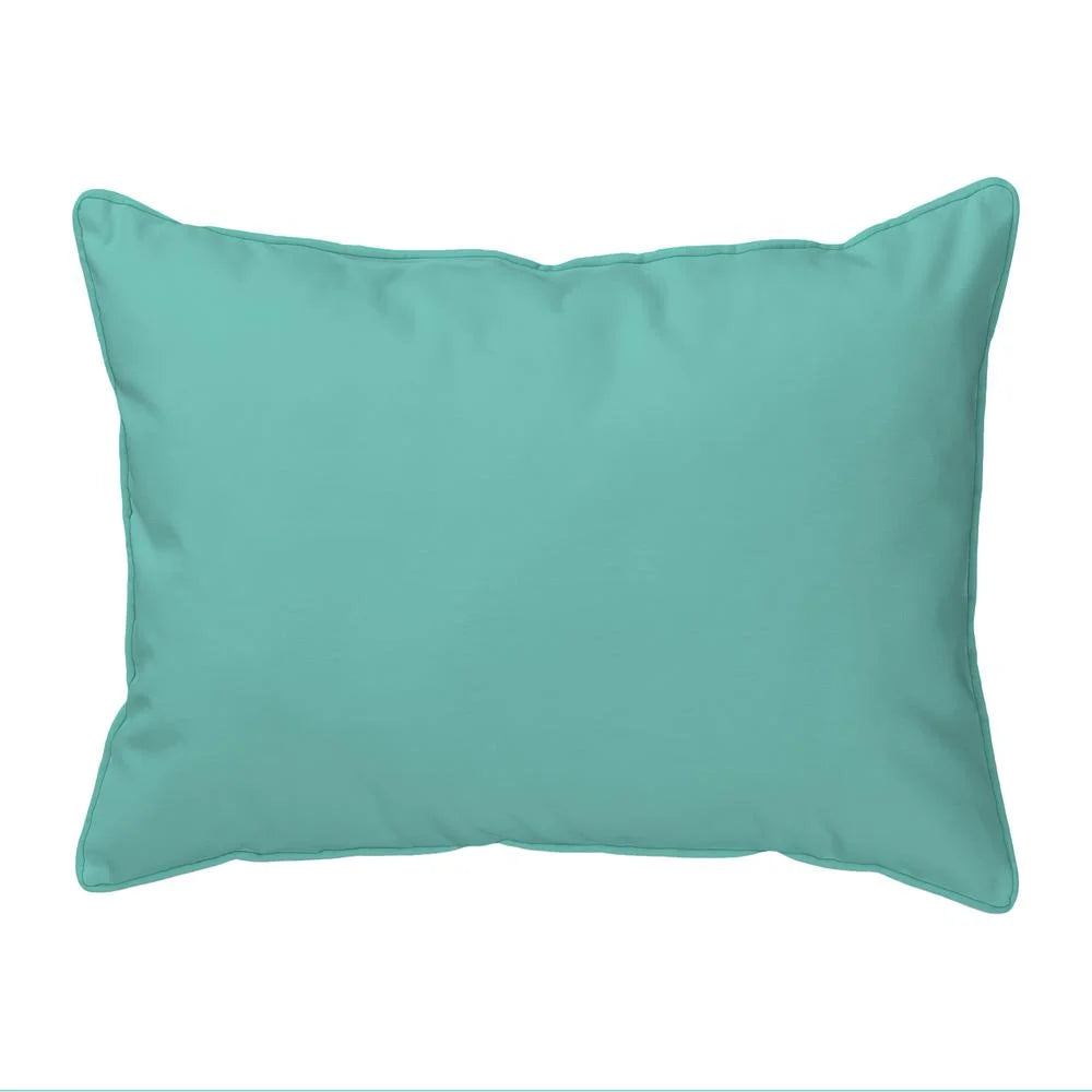 Betsy Drake Interiors King Pelican II Sizemall Indoor/Outdoor Pillow 11x14