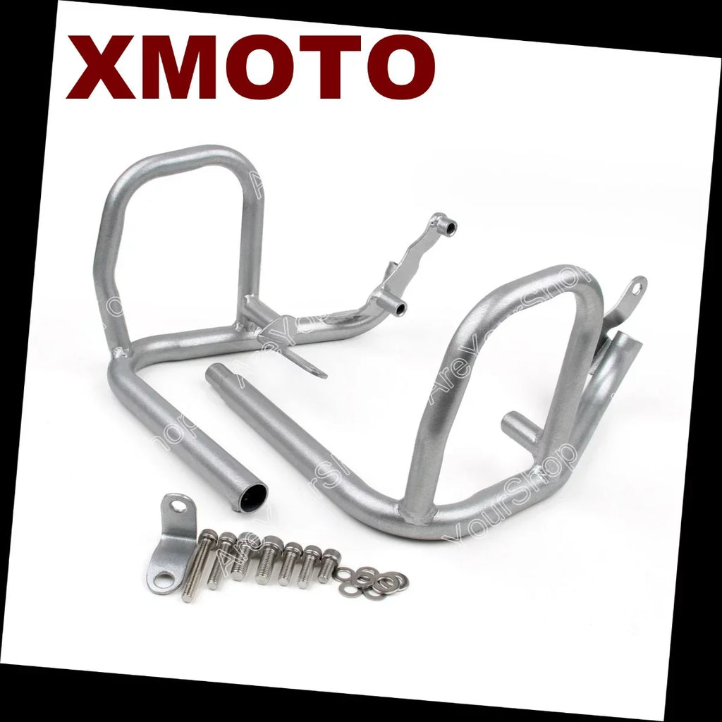 HTT-MOTOR Motorcycle Sizeaftey Crash Bars Protection For Bmw F800/700/650/Gs 2008-2013 Sizeilver