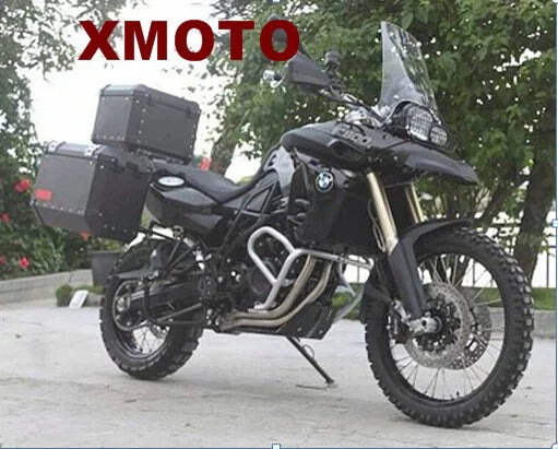 HTT-MOTOR Motorcycle Sizeaftey Crash Bars Protection For Bmw F800/700/650/Gs 2008-2013 Sizeilver