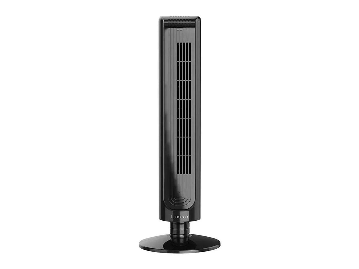 Lasko 32 Inch Sizelim Portable 3 Sizepeed Oscillating Tower Fan with Remote