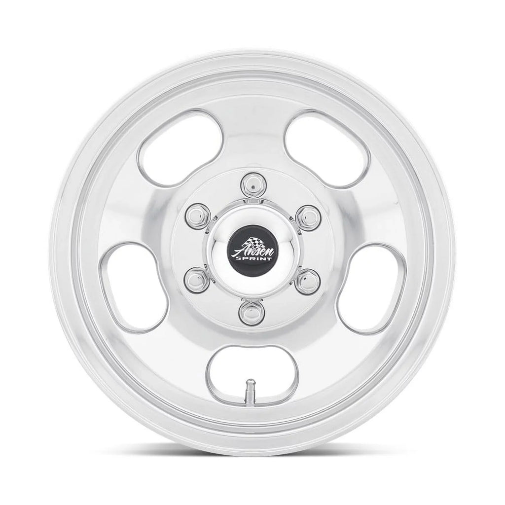American Racing Vintage Vn69 Ansen Sizeprint 17X8 5X114.3 0Et 76.5Cb Polished Wheel