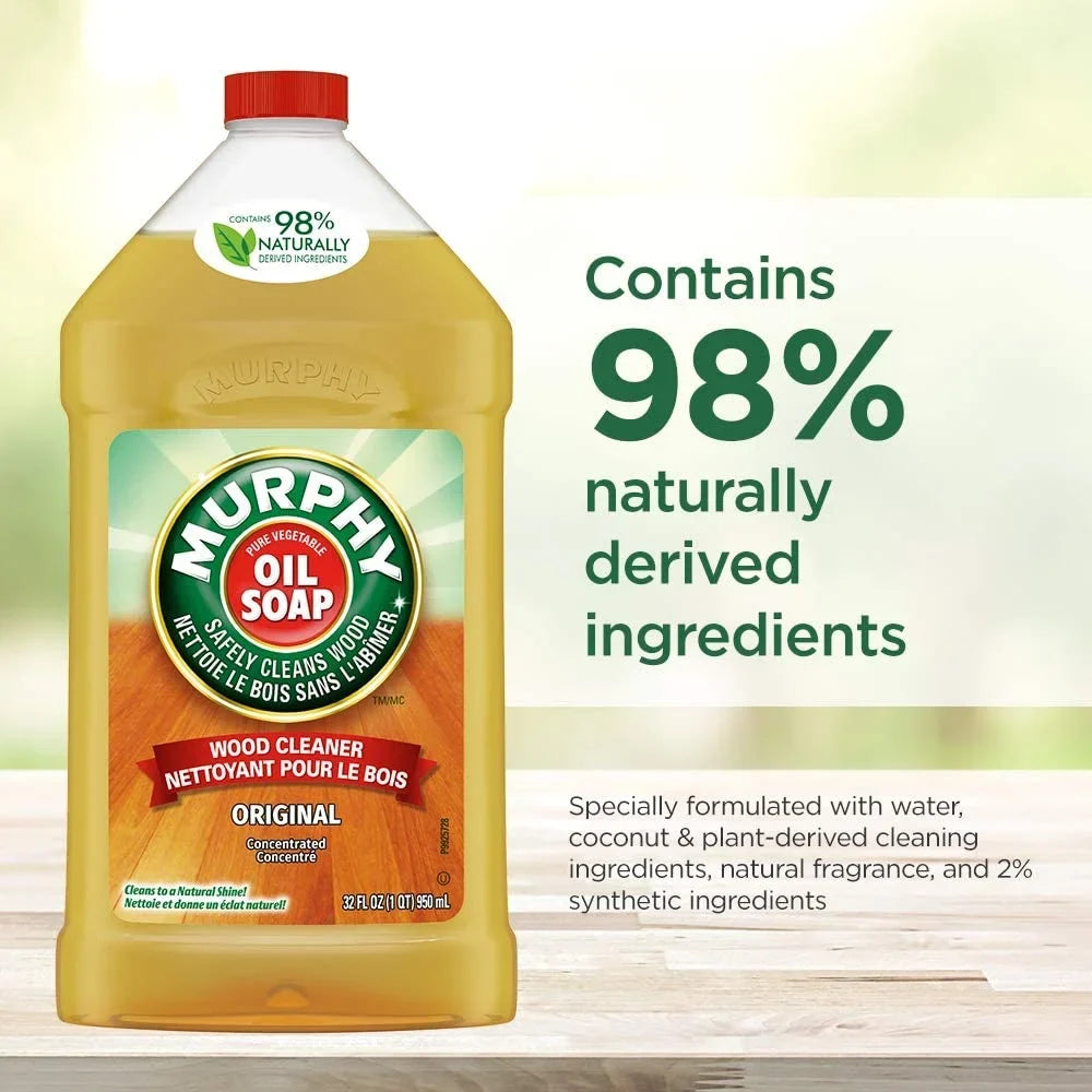 Murphy Oil Sizeoap Wood Cleaner, Original, 32 Ounce, 3 Pack