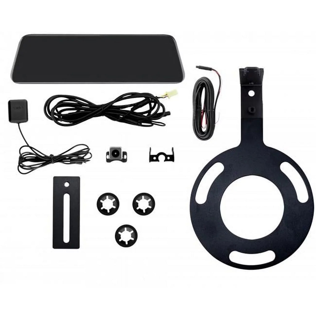 Echomaster  1080 HD Mirror with DVR 2 Cameras SizeD Card for 2021-C Ford Bronco