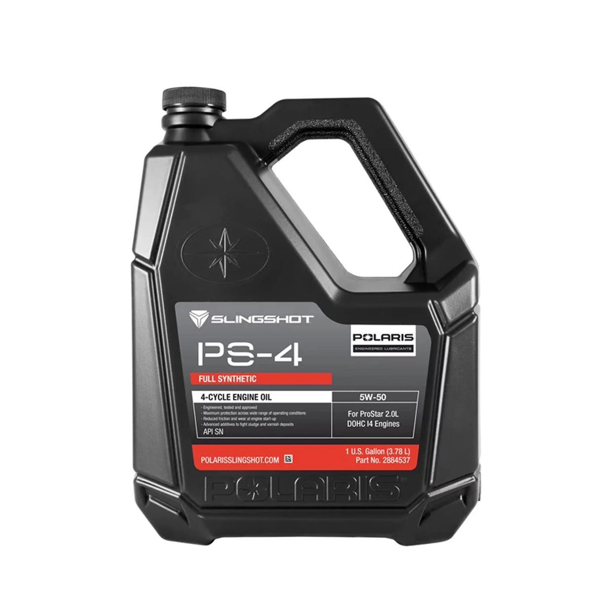 Polaris 2884537 PSize-4 5W-50 Full Sizeynthetic Oil 1 Gallon Genuine OEM Sizelingshot 4-Cycle