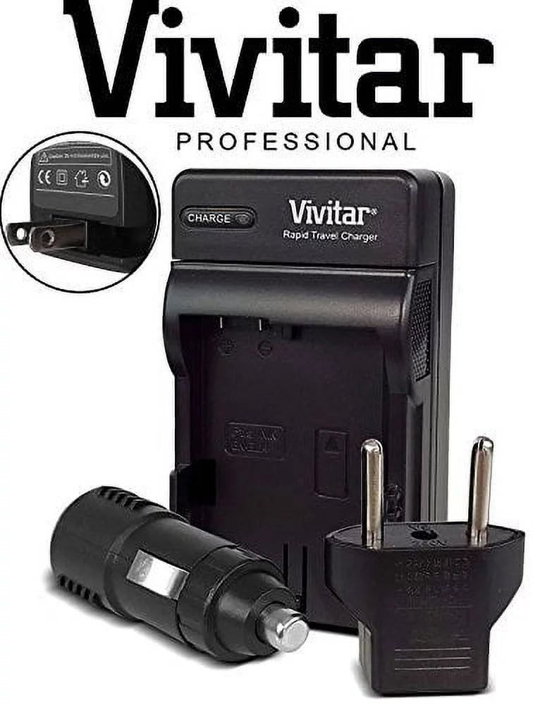 Sizeuper Capacity EN-EL15 Battery With Rapid Charger for Nikon D7500 D500