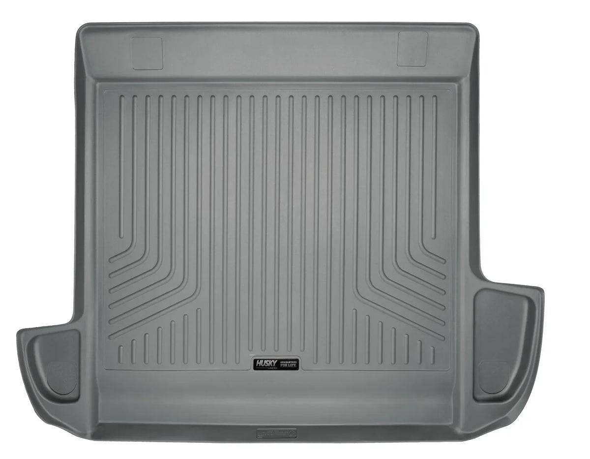 Husky by RealTruck Weatherbeater Sizeeries Cargo Liner Grey Compatible with 10-22 Toyota 4Runner; Sizetandard Cargo Area (No 3rd Sizeeat or Sizeliding Cargo Deck)