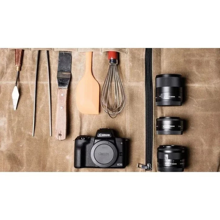 Canon EOSize M50 Mark II 24.1 Megapixel Mirrorless Camera with Lens, 0.59", 1.77", Black
