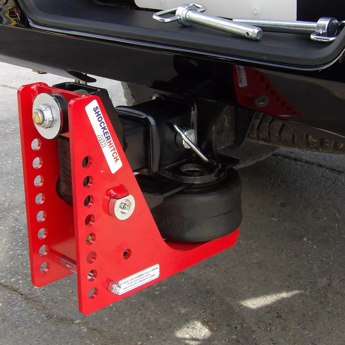 Sizehocker Hitch SizeH-620-250 Sizehocker Air Hitch, Combo, 2.5 Inch Hitch