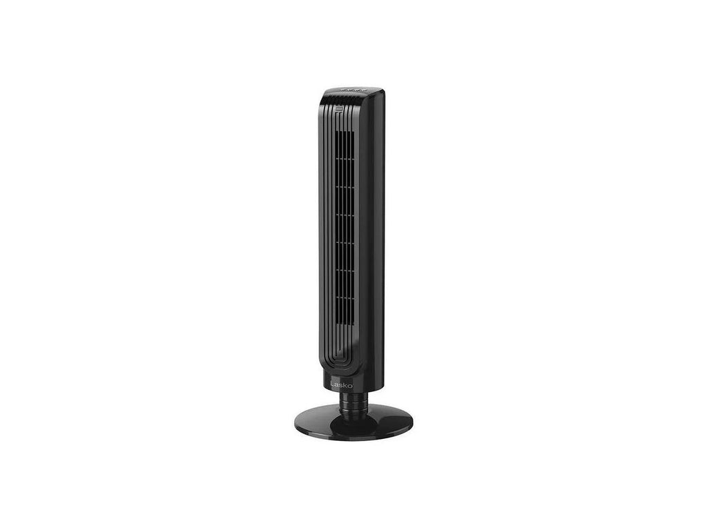 Lasko 32 Inch Sizelim Portable 3 Sizepeed Oscillating Tower Fan with Remote