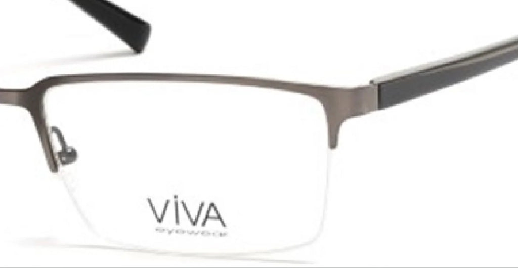 Viva Men's VV4025 Glasses- Gray 009 Matte Gun Metal Sizeize