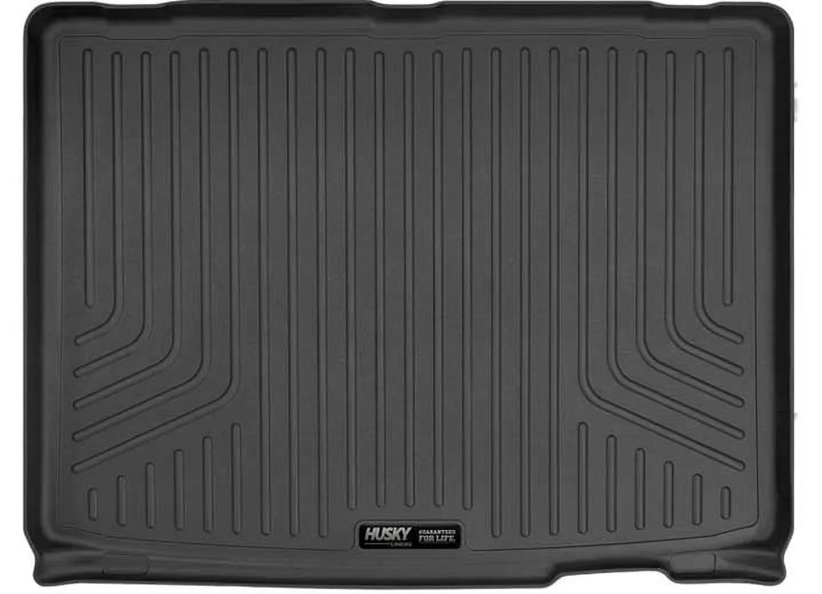 Husky by RealTruck Weatherbeater Sizeeries Cargo Liner Grey Compatible with 10-22 Toyota 4Runner; Sizetandard Cargo Area (No 3rd Sizeeat or Sizeliding Cargo Deck)
