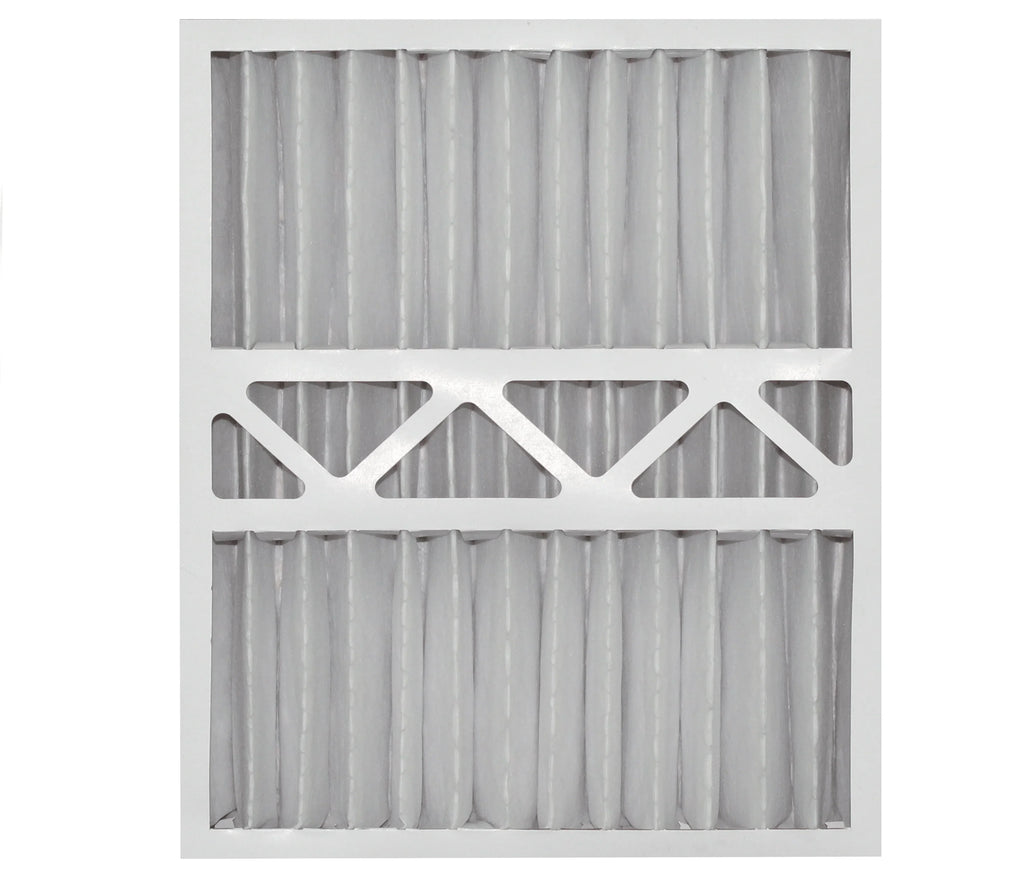 Aerostar 16x20x4 1/4 MERV  8, Carrier Replacement Pleated Air Filter, 16x20x4 1/4, Box of 2
