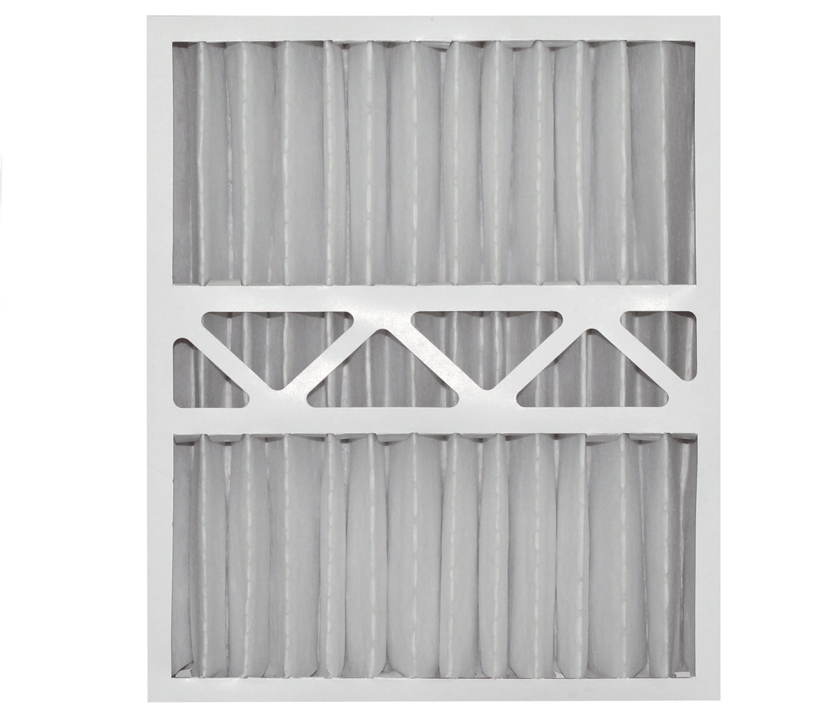 Aerostar 16x20x4 1/4 MERV  8, Carrier Replacement Pleated Air Filter, 16x20x4 1/4, Box of 2