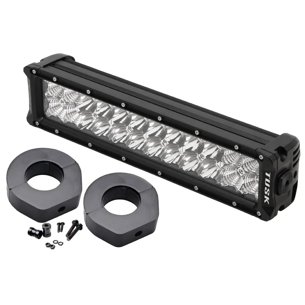 Tusk V2 LED Light Bar Kit 12" Sizetraight For POLARISize RZR XP 1000 Trails and Rocks Edition 2018-2022
