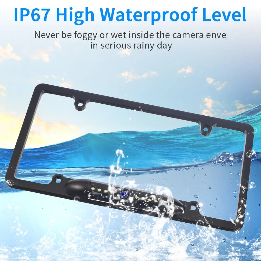 Onemayship High Definition Rear View Backup Camera - Clear Images - IP68 Waterproof - Universal Fit - Night Vision