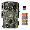 Usogood Trail Camera, 36MP 2K 30fps Hunting Camera with Night Vision Motion Activated IP66 Waterproof, 65ft 120° Wide Angle Detection Game Camera, Deer Camera for Outdoor Wildlife Watching