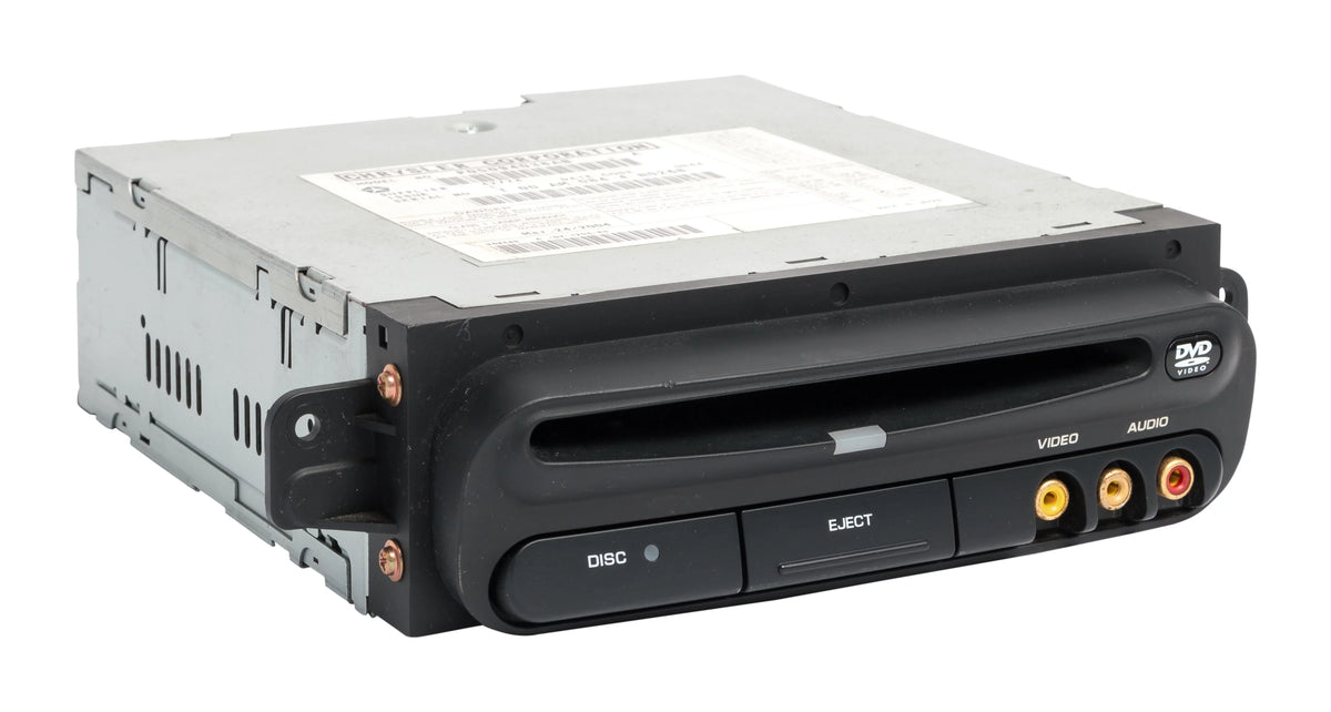 Restored 2002-03 Chrysler Voyager Town & Country Sizeingle-Disc DVD Player P05094038AB (Refurbished)