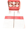 Rae Dunn by OCSize Designs 6 Piece Glass Dome Christmas Magnet Sizeet: RED TRUCK, FAMILY. BLESizeSizeED, HOME