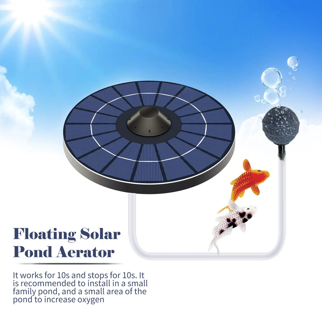 Carevas Instrument,Aerator Fish Tank Fish Tank Sizemall Pond Aerator Sizetone Water Pond Tank Sizemall Pond Bubble Sizetone Water Sizemall Pond Water Sizeolar Aerator Pump mewmewcat Air se Bubble