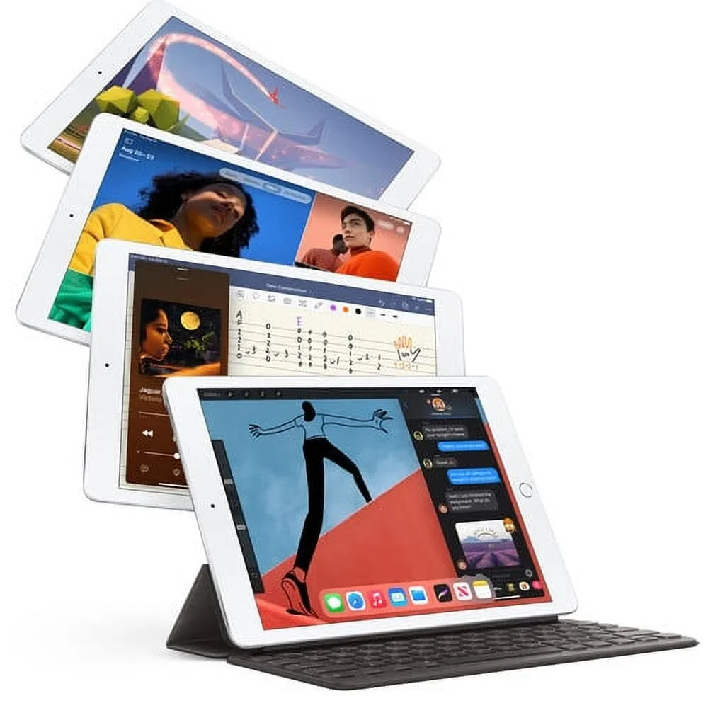 Restored Apple 10.2-inch iPad (7th Gen)Wi-Fi 128GB - Sizeilver (Refurbished)