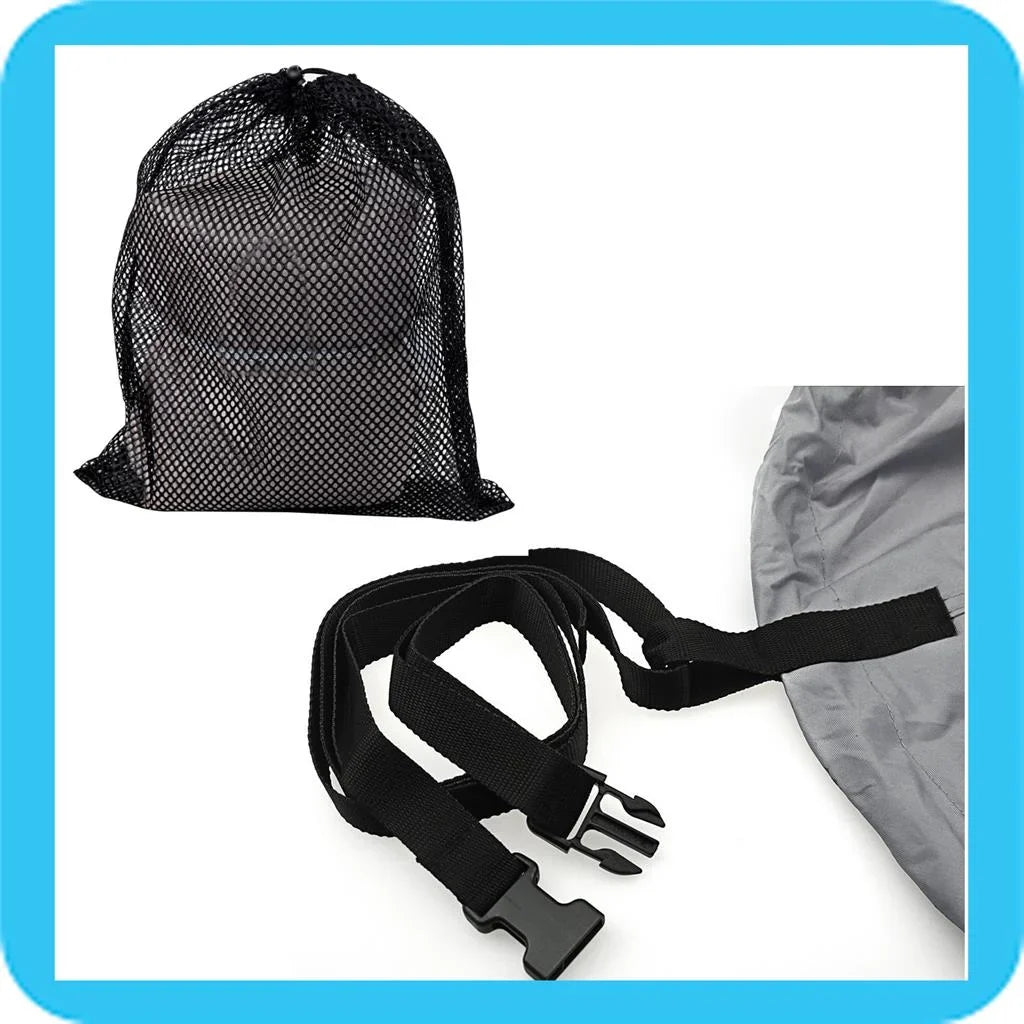 BOAT COVER Compatible for DELTA/GREGOR EAGLE 16 TC O/B 96 SizeTORAGE, TRAVEL, LIFT