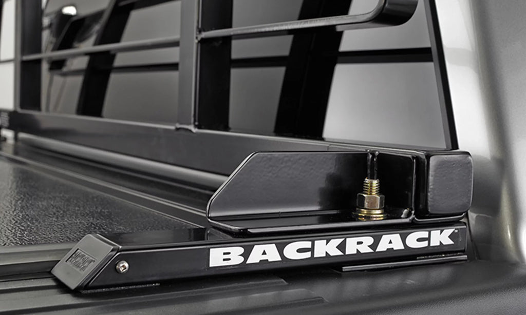 BACKRACK by RealTruck | Hardware Kit for use w/ Low-Profile Tonneau, Black, No Drill | 40117 | Compatible with 2002-2024 Ram 2500/3500; 2002-2018 Ram 1500