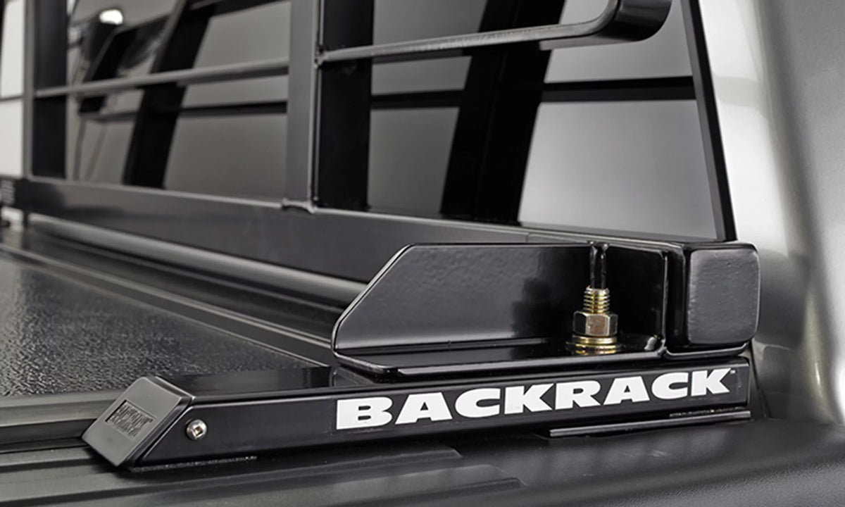 BACKRACK by RealTruck | Hardware Kit for use w/ Low-Profile Tonneau, Black, No Drill | 40117 | Compatible with 2002-2024 Ram 2500/3500; 2002-2018 Ram 1500