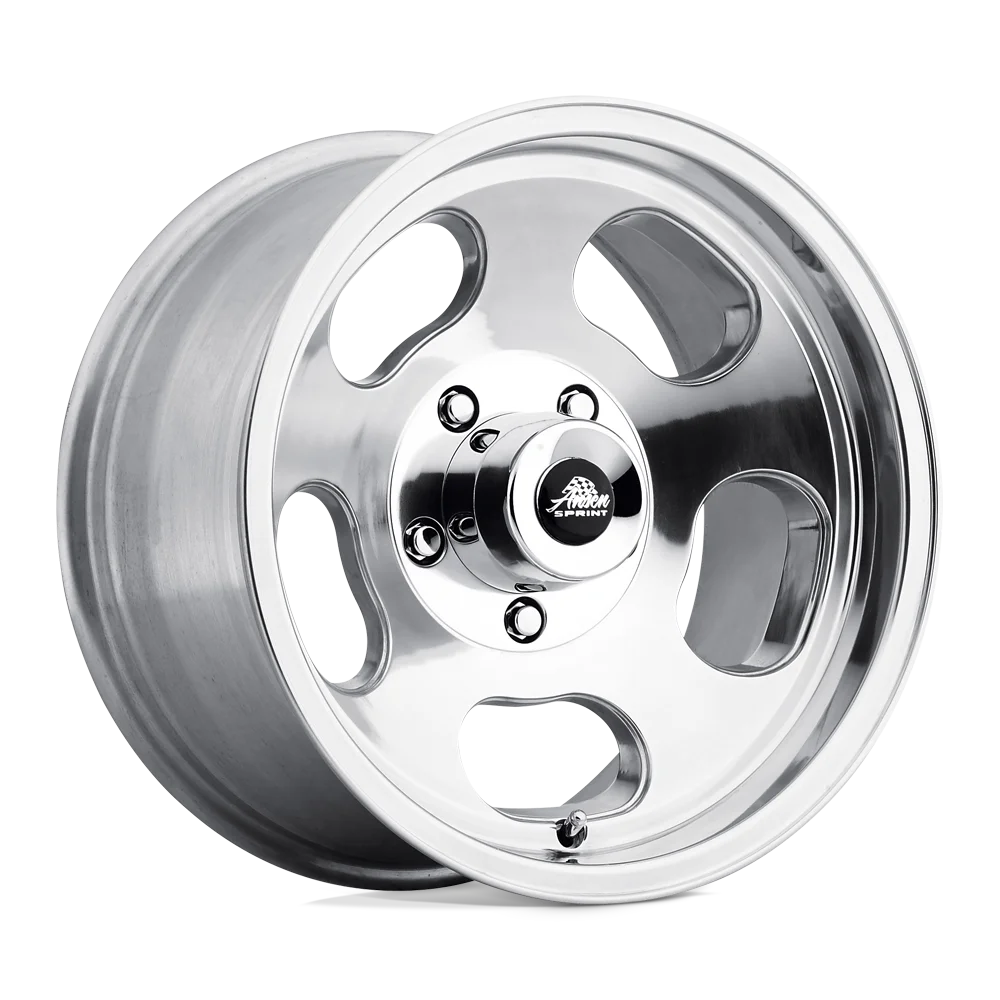 American Racing Vintage Vn69 Ansen Sizeprint 17X8 5X114.3 0Et 76.5Cb Polished Wheel