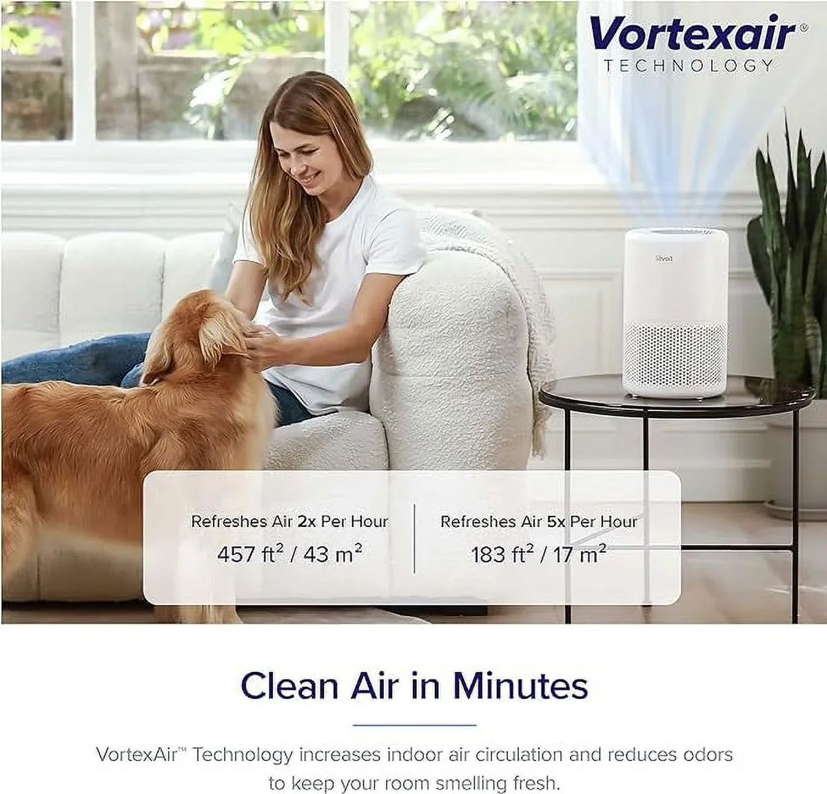 Open Box Levoit Core 200Size True HEPA Air Purifier for Home Large Room Allergy and Asthma