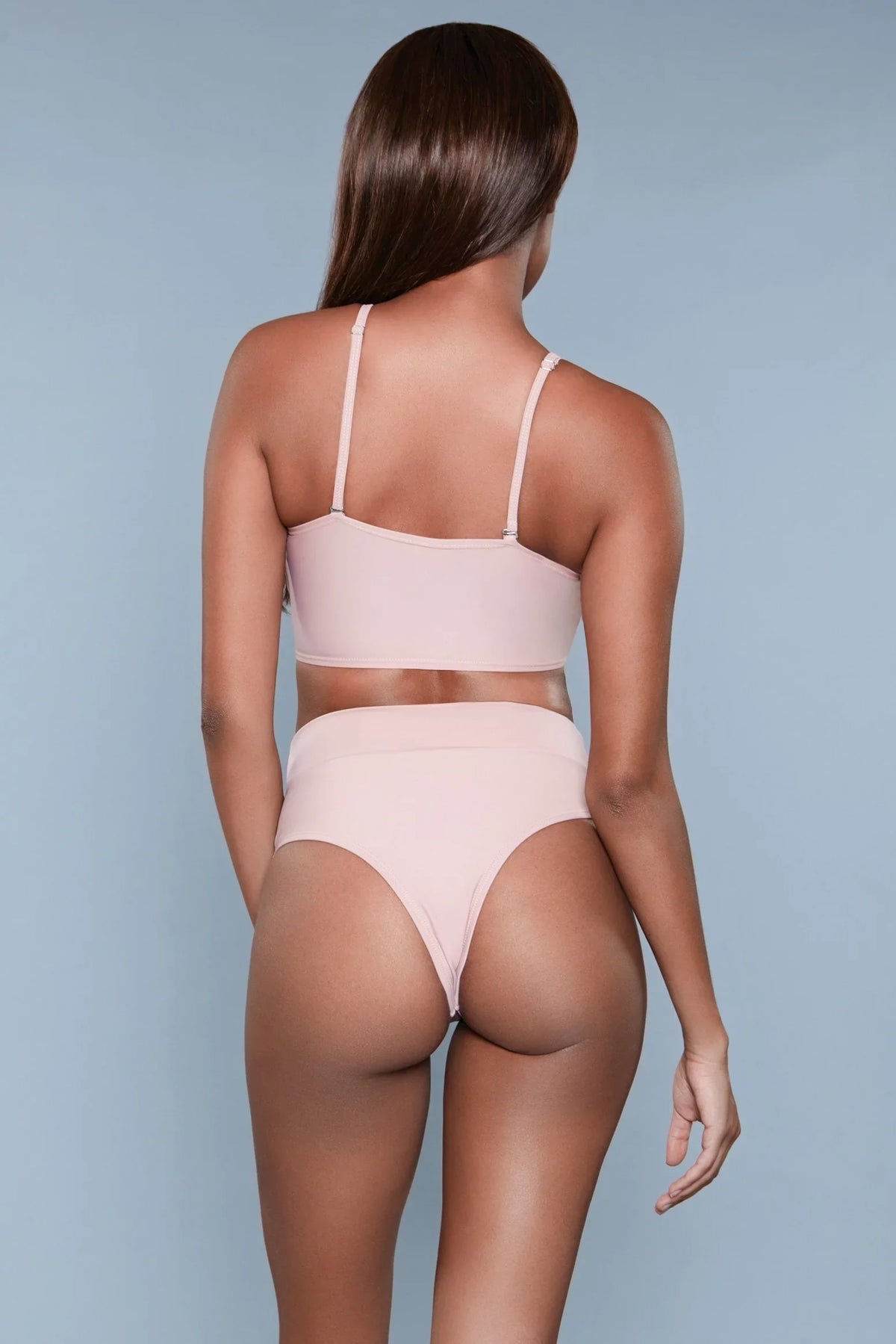 BeWicked  Women Chanity Sizewimsuit, Pink - Extra Large - 2 Piece