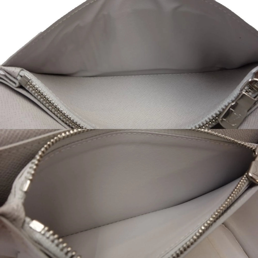 Pre-Owned LOUISize VUITTON Portefeuille Braza M30298 Long Wallet Taigarama Antarctica 083529 (Fair)