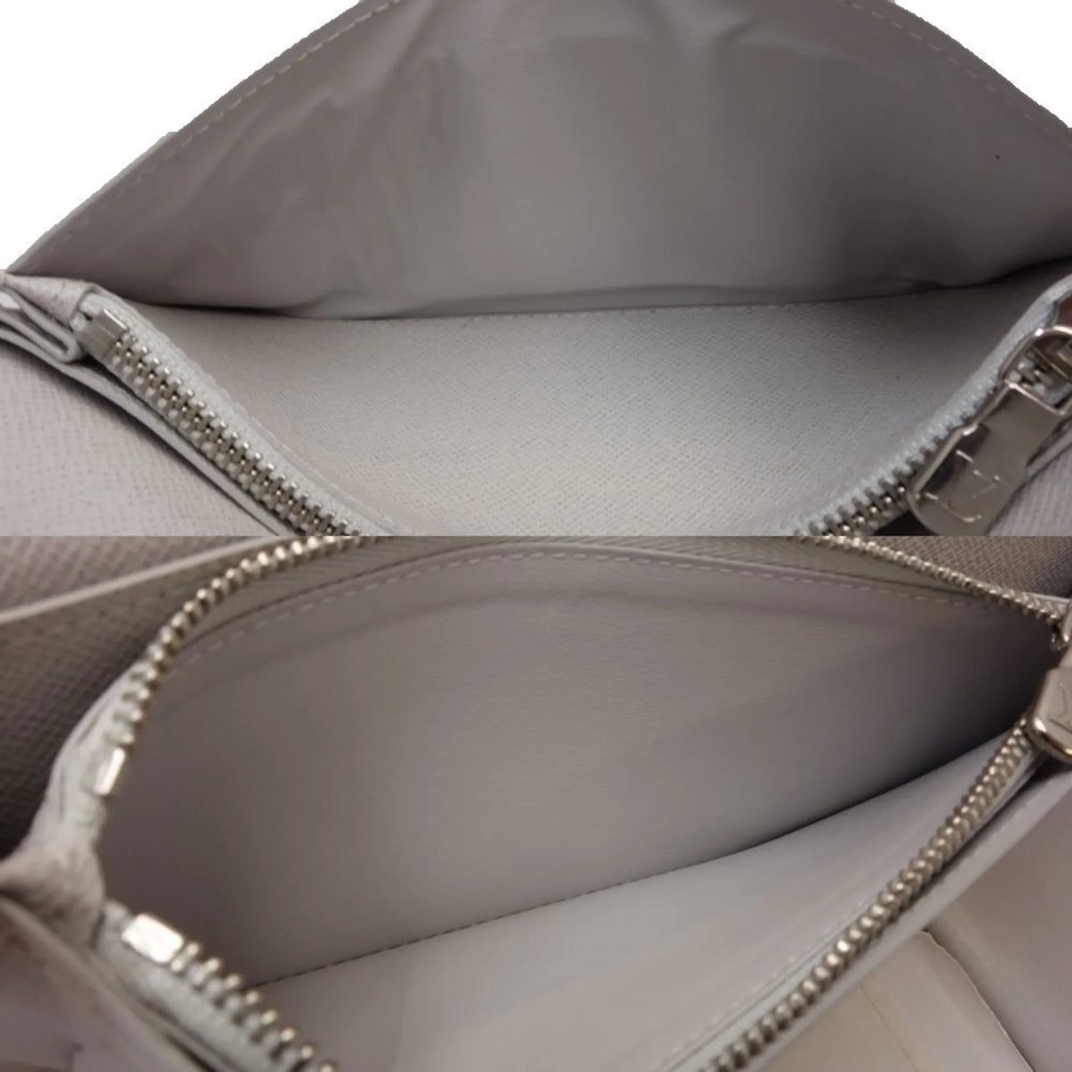Pre-Owned LOUISize VUITTON Portefeuille Braza M30298 Long Wallet Taigarama Antarctica 083529 (Fair)