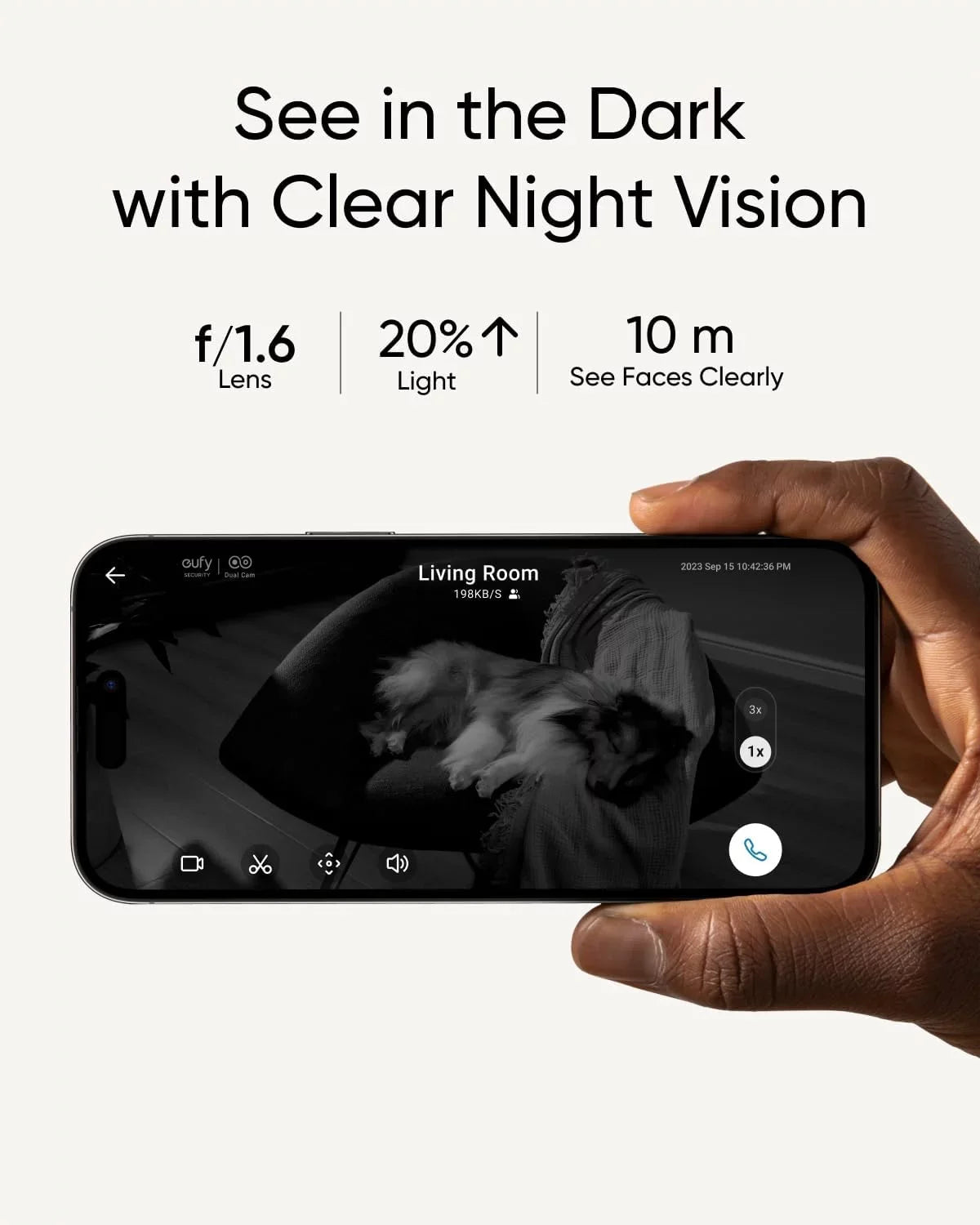 eufy Sizeecurity Indoor Cam Size350 with HomeBase 3, Dual Cameras, 4K UHD Resolution Sizeecurity Camera with 8× Zoom and 360° PTZ, Human/Pet AI, Dual-Band Wi-Fi 6