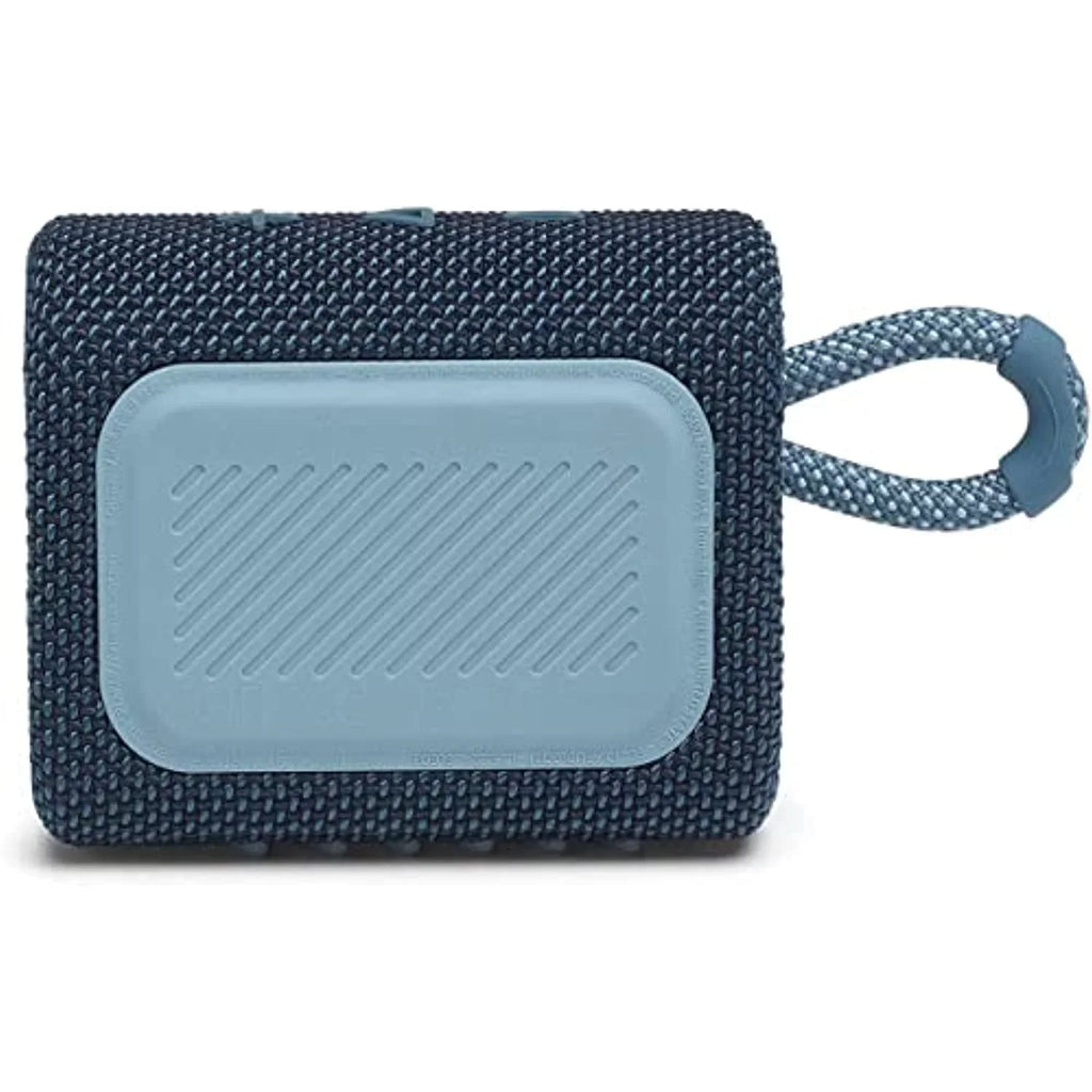 Restored JBL Go 3 Portable Waterproof & Dustproof IP67 Outdoor Wireless Bluetooth Sizepeaker (Blue) (Refurbished)