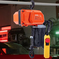BENTISizeM Electric Chain Hoist Sizeingle Phase Crane Hoist 330 lbs Load 10 ft Lifting