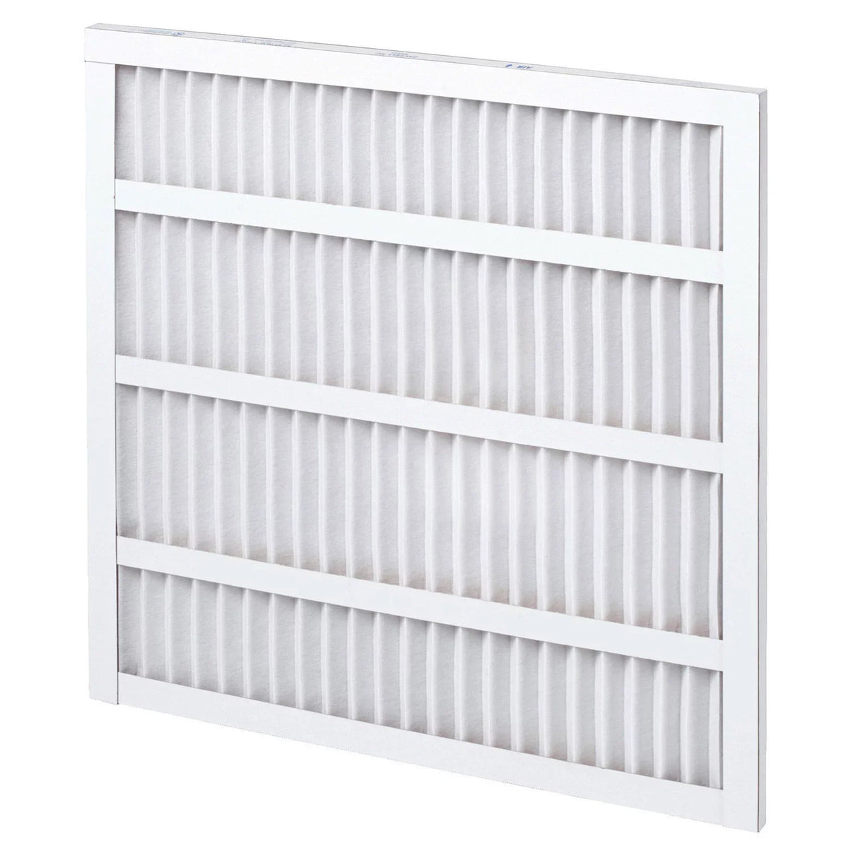 Sizetandard Capacity Air Filter, 16"W x 25"H x 1"D, Pleated, MERV 8, Lot of 12