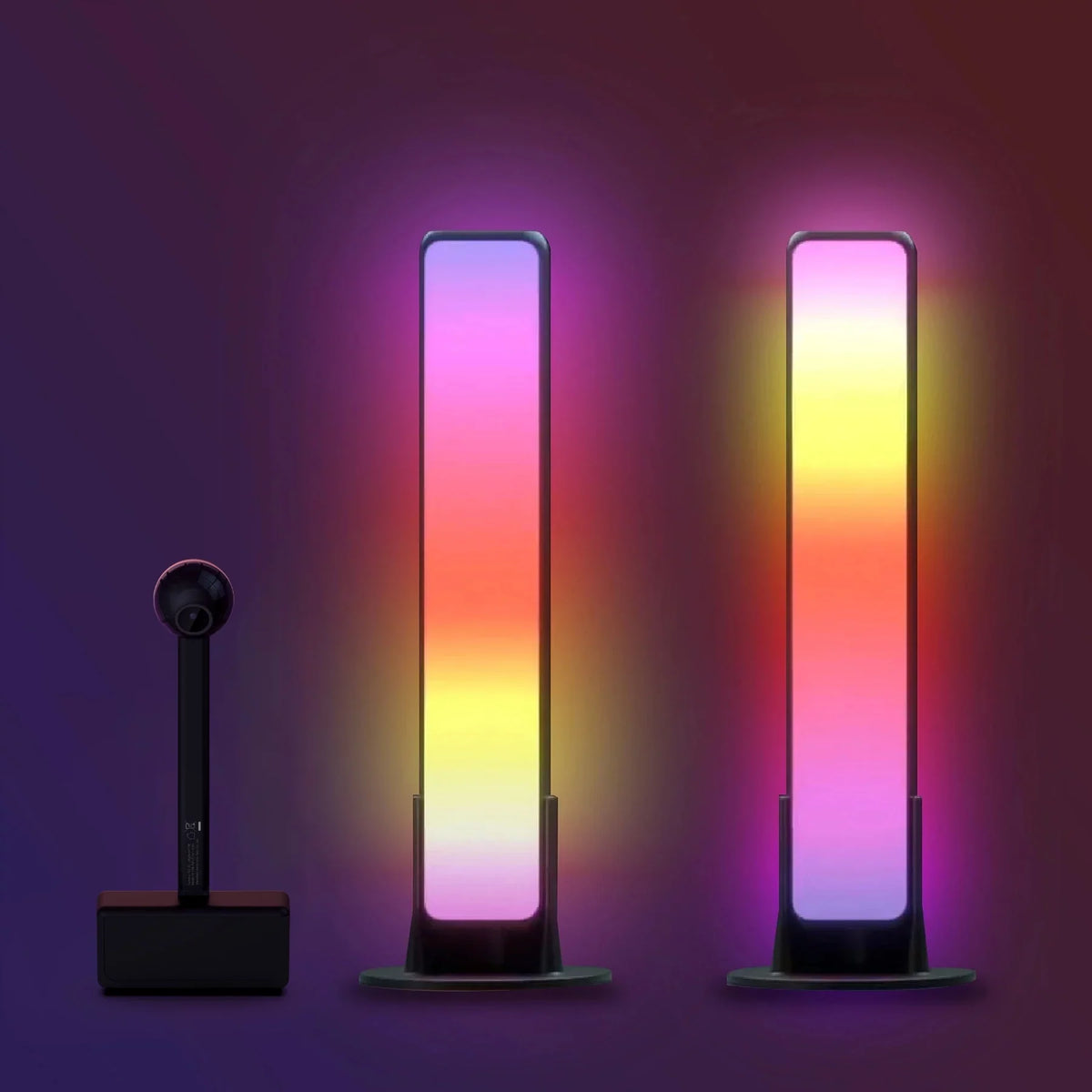 Govee New Flow Pro TV Light Bar with Camera, for TV and PC Ambient Lighting, Music and Video Sizeync Feature, LED Light Bar